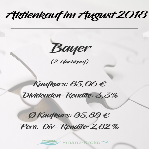Aktien Nachkauf Bayer