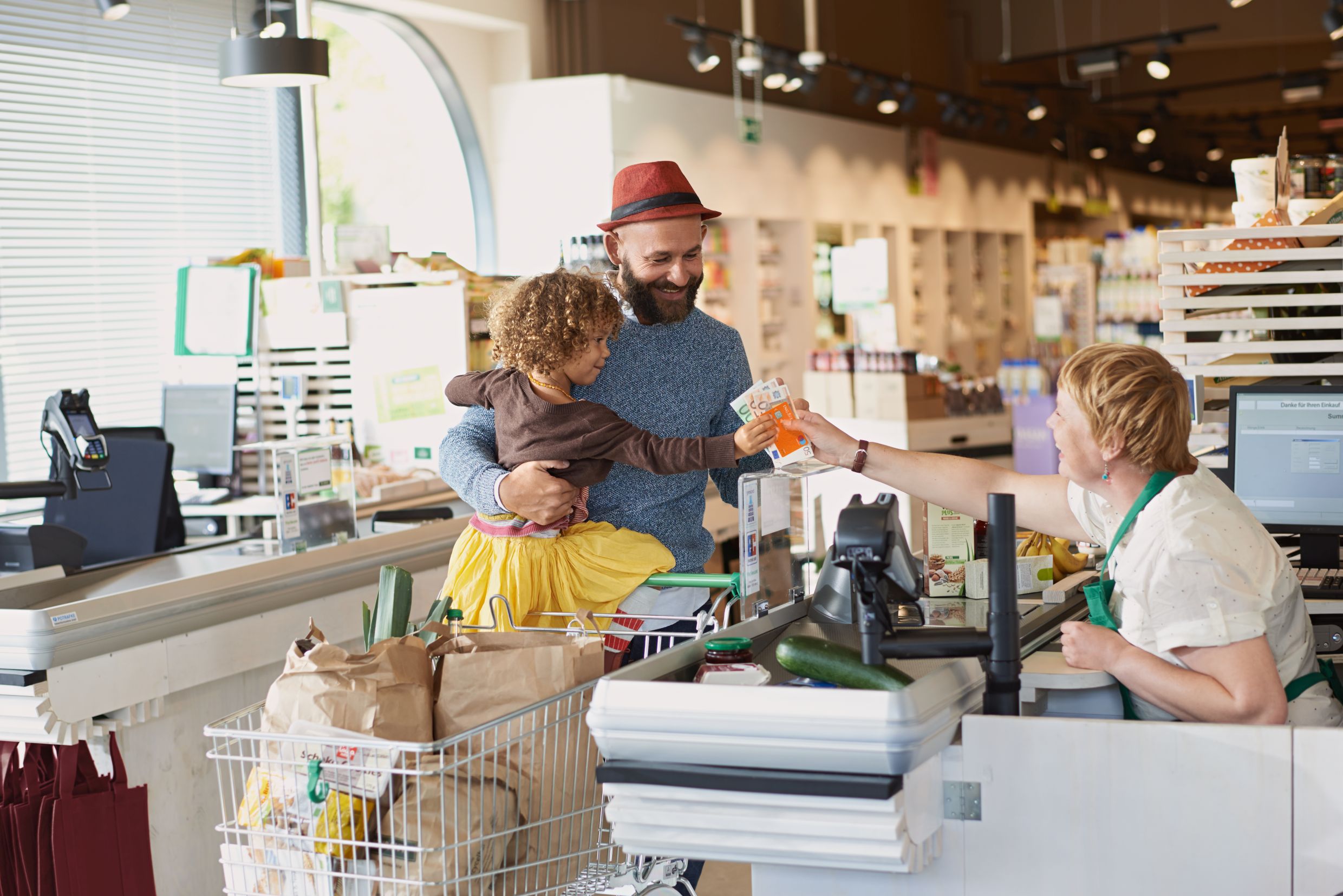 Bargeld im Supermarkt mit ING-DiBa girocard